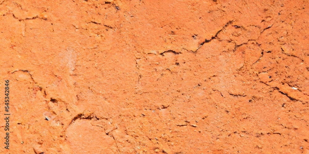 Wall texture detail in terracotta Wall texture detail in terracotta