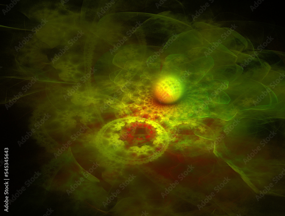 Obraz premium Imaginatory fractal abstract background Image