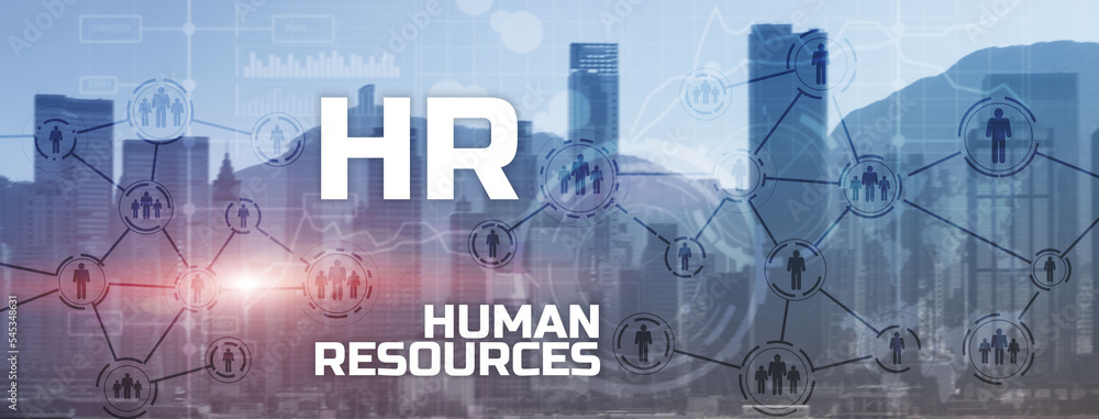 HR - Human resources management on Hong Kong background.