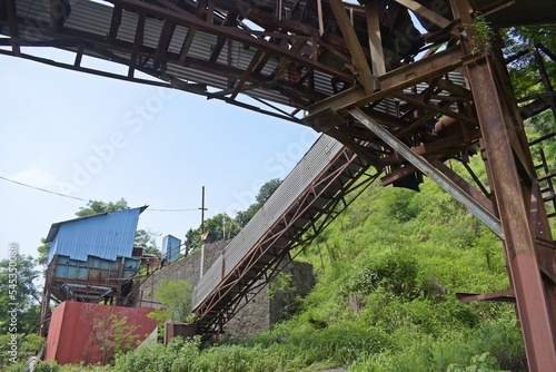 abandoned stone crusher plant in india