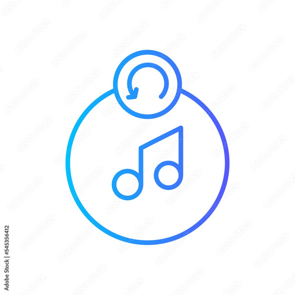 music gradient icon music gradient icon
