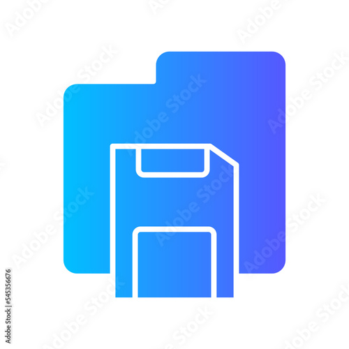 backup gradient icon
