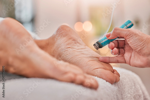 Spa  feet and health therapy for skincare or body wellness treatment. Massage smoke therapy  luxury medical feet healing and skin beauty for healthy lifestyle  relax and natural calm energy at clinic