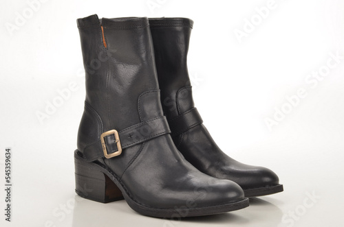 pair of boots isolated
