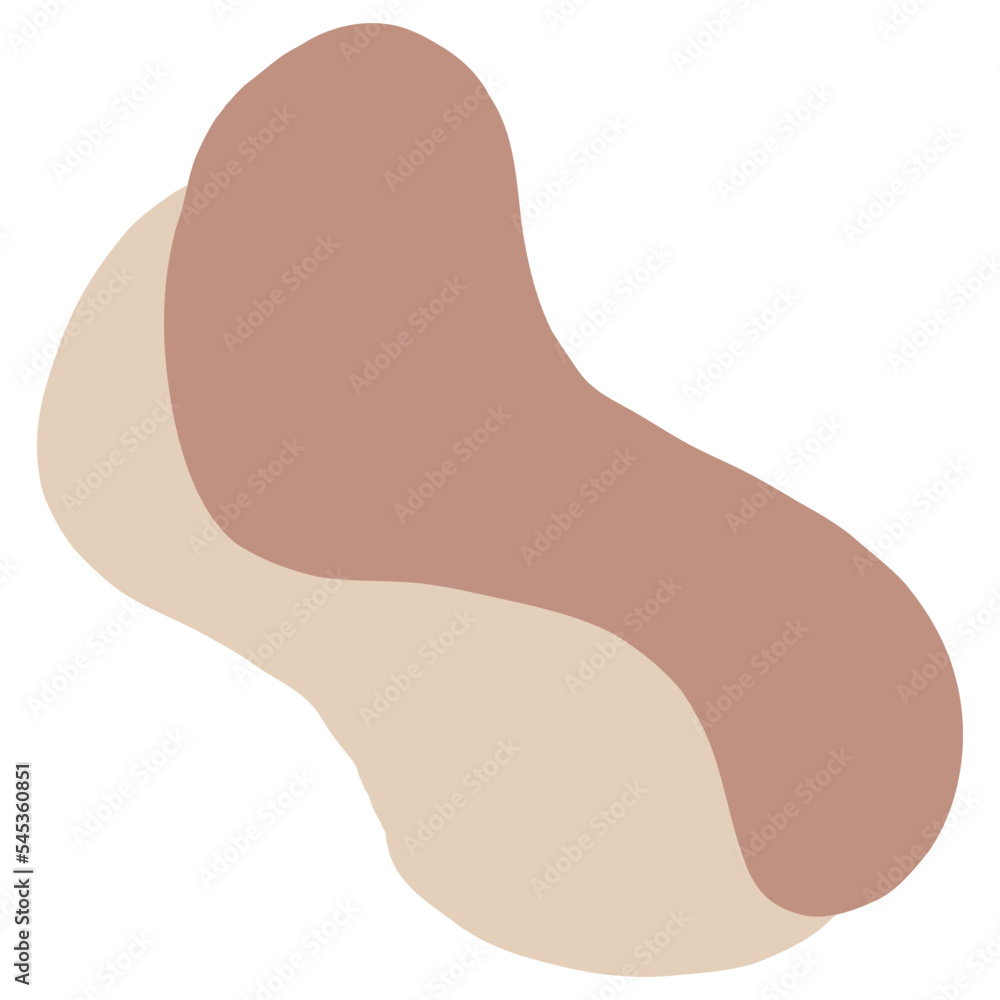 Organic Blob Outline Shape Element Organic Blob Outline Shape Element