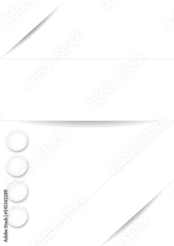 A3 Papierstreifen Kreise
