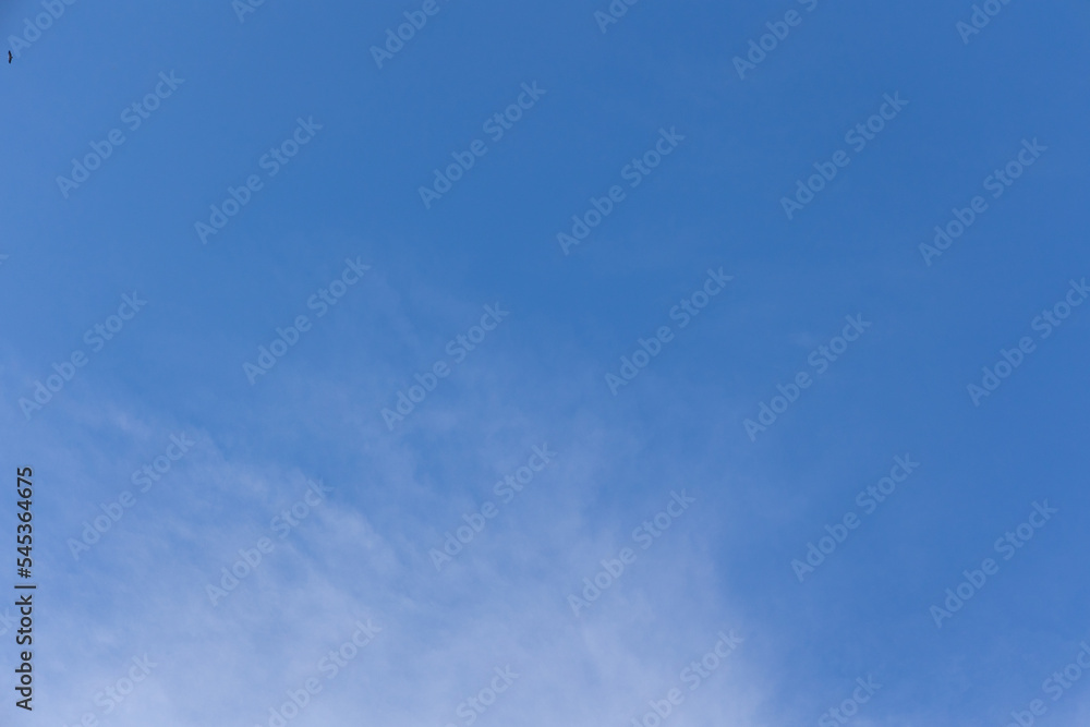 Blue sky with clouds background in Madrid Blue sky with clouds background in Madrid