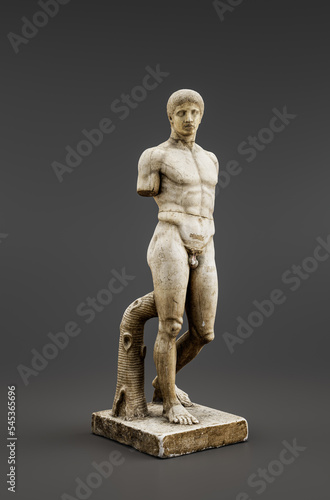 Photos Ancient sculpture of Doryphoros
