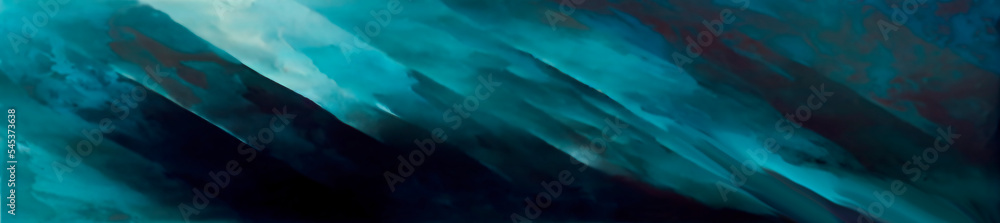 abstract horizontal blue water background dark cyan medium turquoise and very dark blue colours, Generative AI abstract horizontal blue water background dark cyan medium turquoise and very dark blue colours, Generative AI