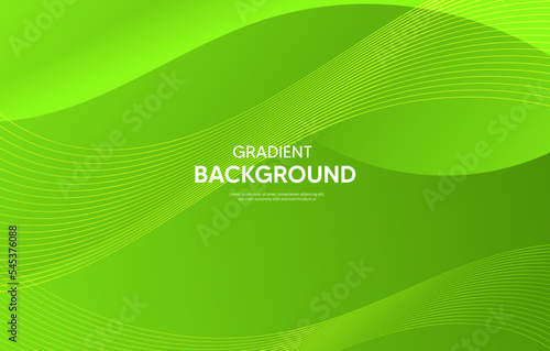Abstract background, Abstract background with wave, Green texture, Green Banner