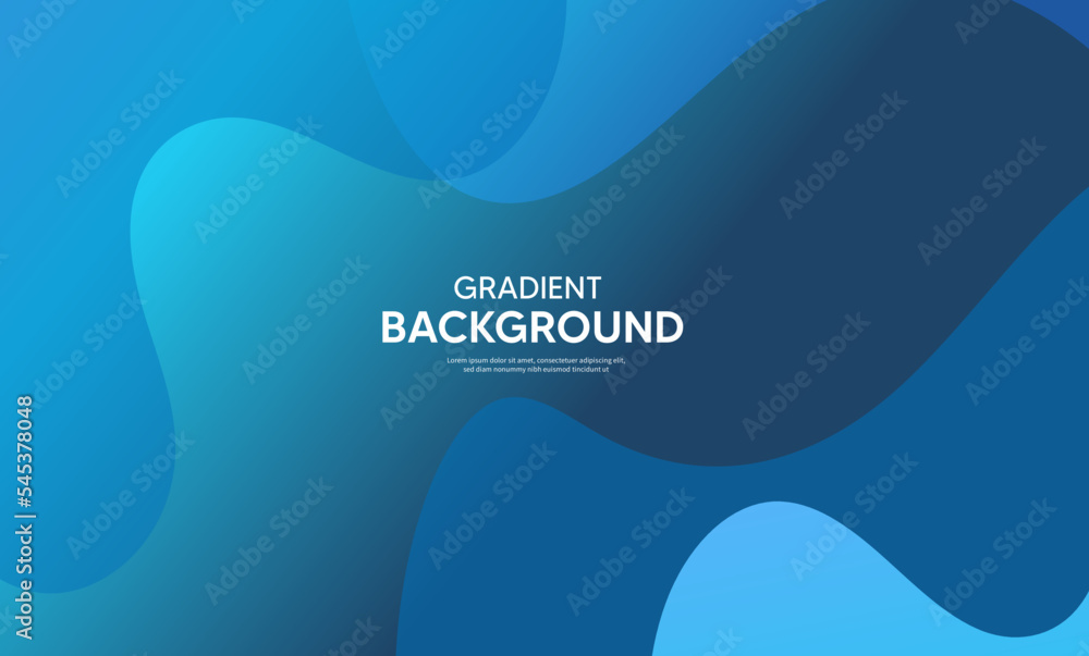 abstract blue background with waves, Blue banner abstract blue background with waves, Blue banner