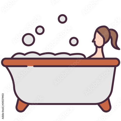 bath tub icon