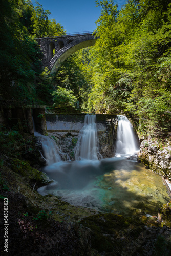 Vintgar gorge in Slovenia