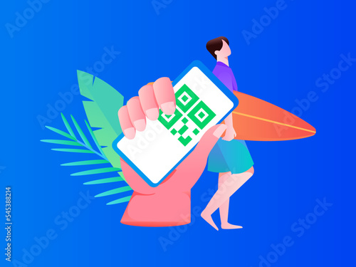 Doctor epidemic prevention and anti epidemic flat vector concept operation illustration
