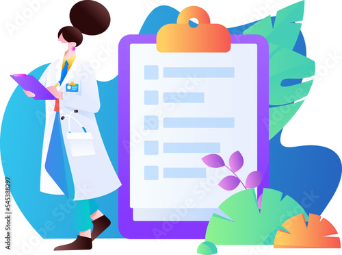 Doctor epidemic prevention and anti epidemic flat vector concept operation illustration

