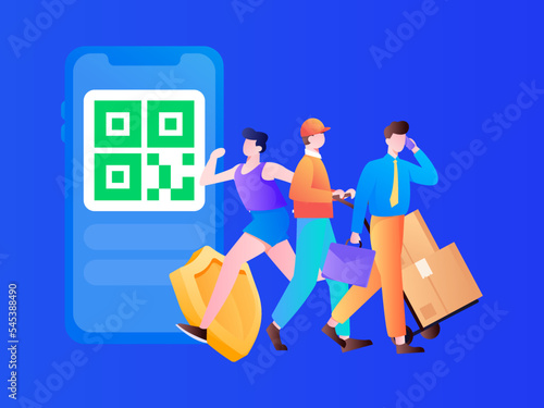 Doctor epidemic prevention and anti epidemic flat vector concept operation illustration
