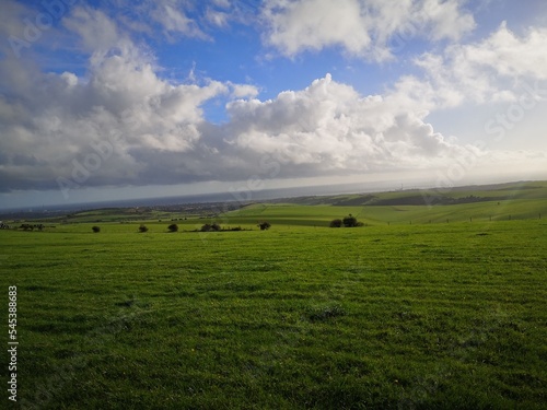 Devils Dyke Sussex UK landscape autumn 