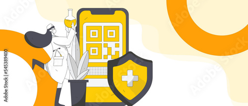 Doctor epidemic prevention and anti epidemic flat vector concept operation illustration
