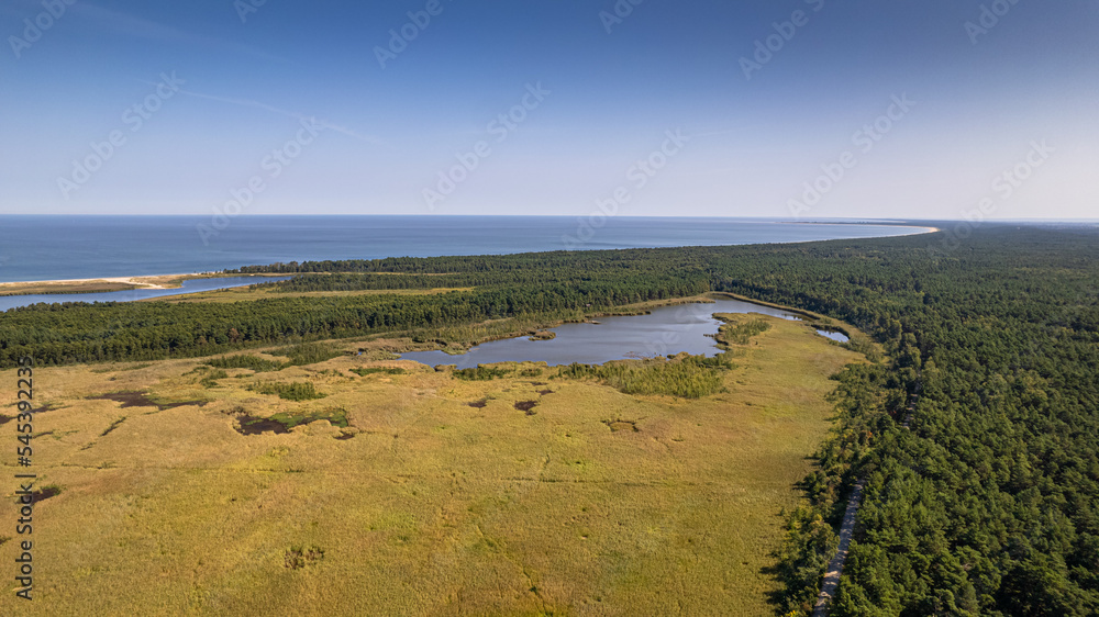 Ptasi Raj nature reserve, Sobieszewska Island, Baltic coast, Poland