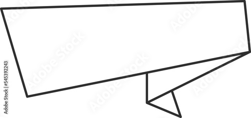 Outline promo badge