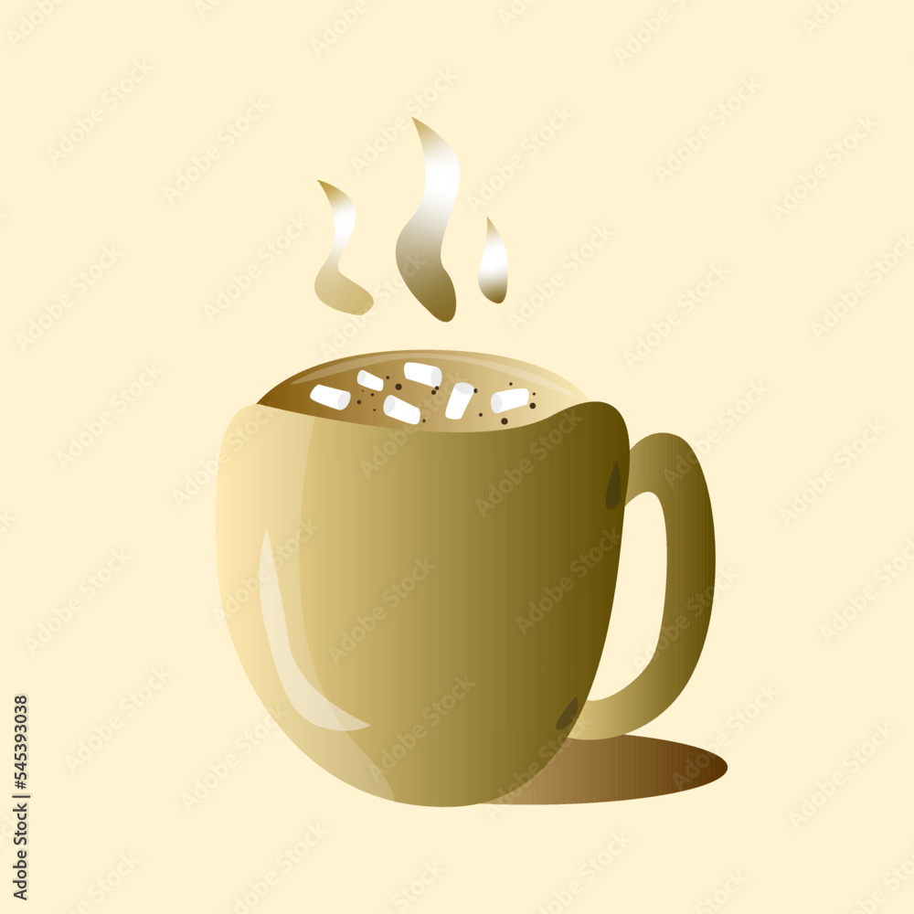 cup of coffee, cocoa hot chocolate with marshmellow cup of coffee, cocoa hot chocolate with marshmellow