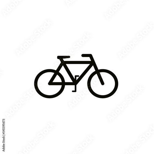 bicycle isolated on white
