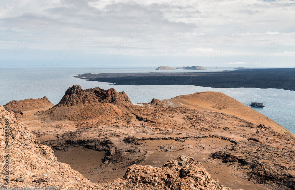 Obraz premium volcanic formation, Bartolome Islet, Galapagos