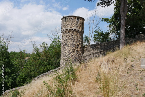 Rundturm der Vorburg von Felsburg photo