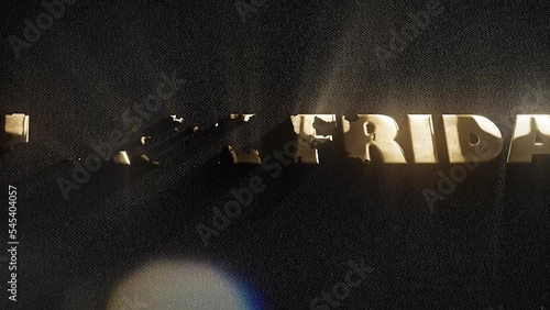 3D animation for Black Friday sales