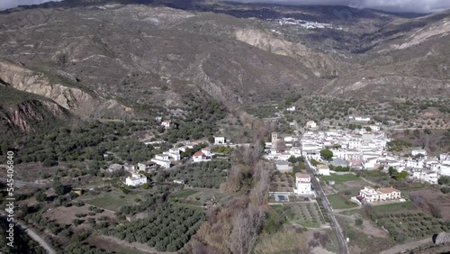 Small town of Yator in the south of Spain photo