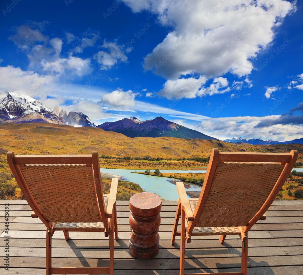 Fototapeta premium The chairs