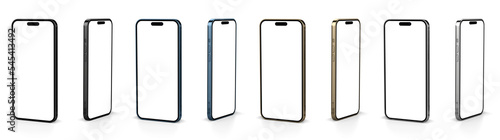 iphone 14 pro max mockup (blue, black, Gold, Silver). smartphone mockup. mobile phone mock up PNG	