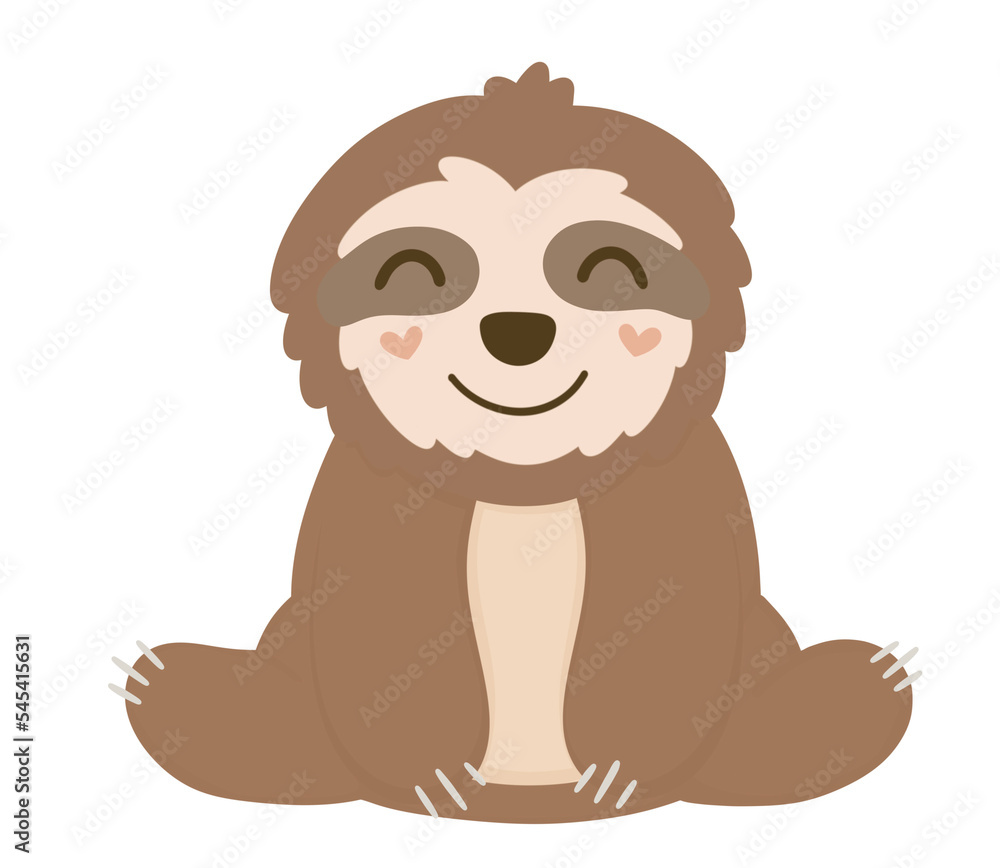 Obraz premium Cute Sloth