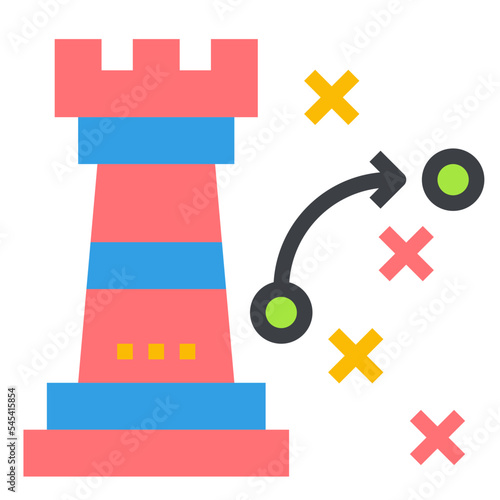 tactical flat icon 