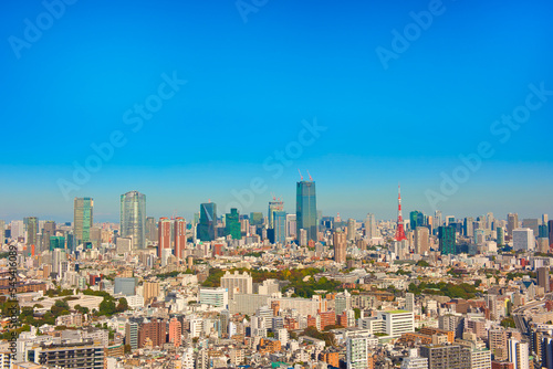 Tokyo City Panorama View Japan