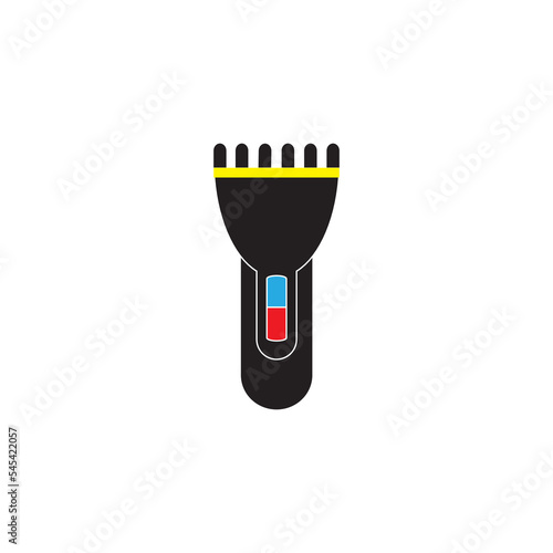 Electrical hair clipper or shaver vector illustration