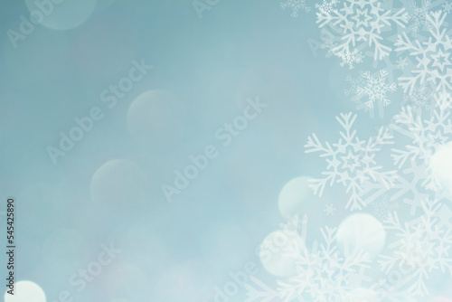 blue christmas background