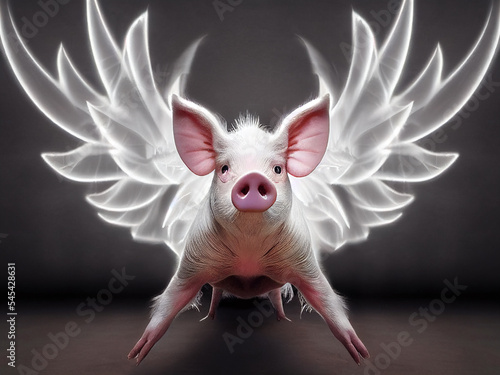 pig with wings