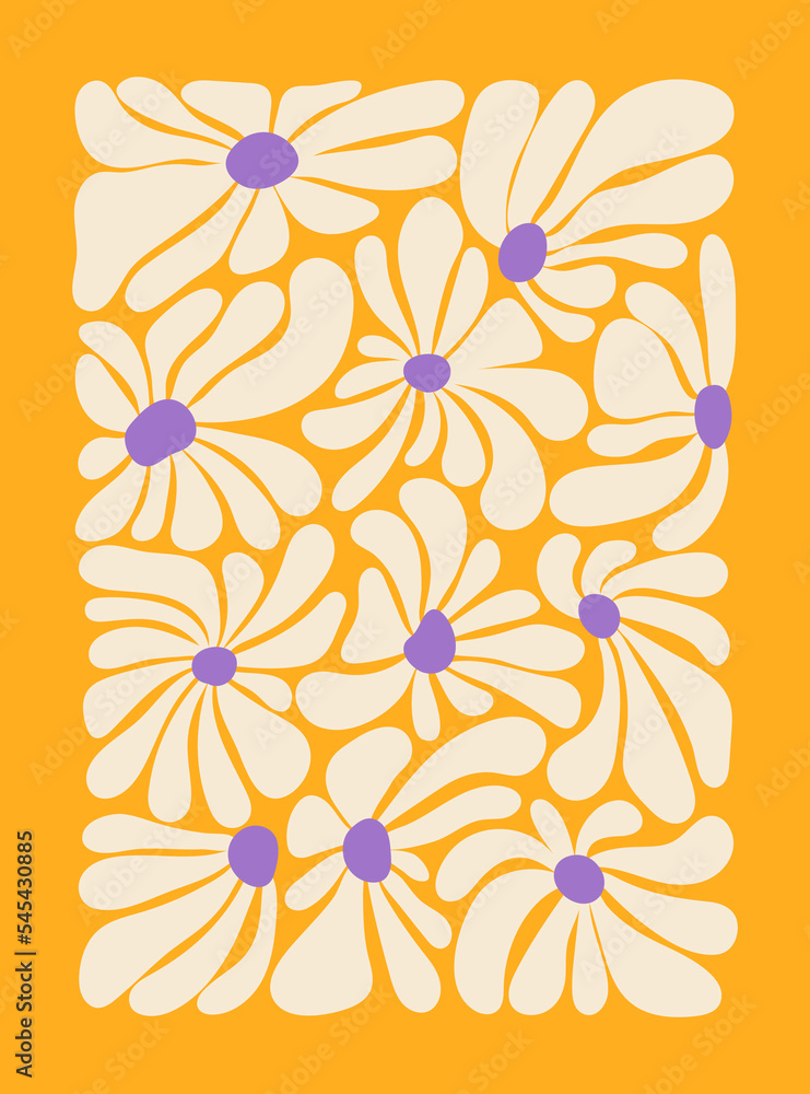 Hippie fun background. 1960s nostalgic groovy vector illustration. Retro flower power gift card template. Vintage 1970s floral poster. Hippie fun background. 1960s nostalgic groovy vector illustration. Retro flower power gift card template. Vintage 1970s floral poster.