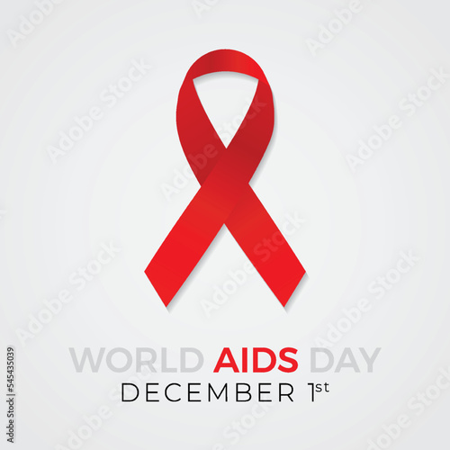 world aids day typography design