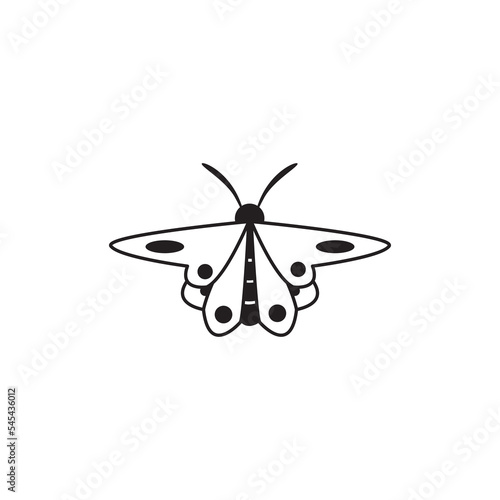 butterfly icon illustration design vector