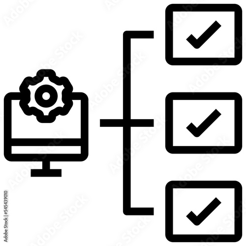 ai outline style icon