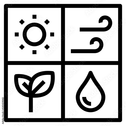 alternative outline style icon