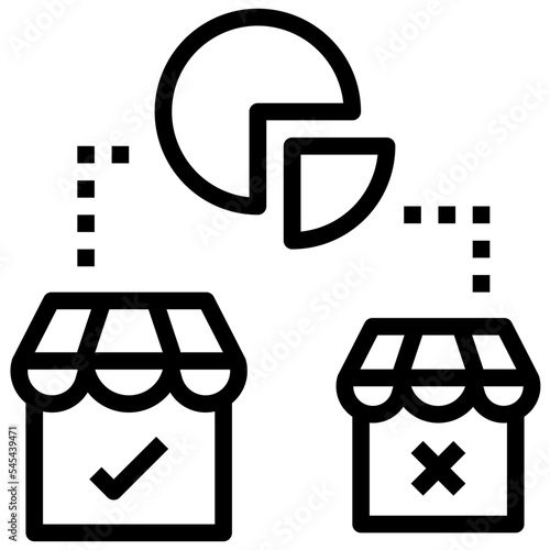 capitalism outline style icon