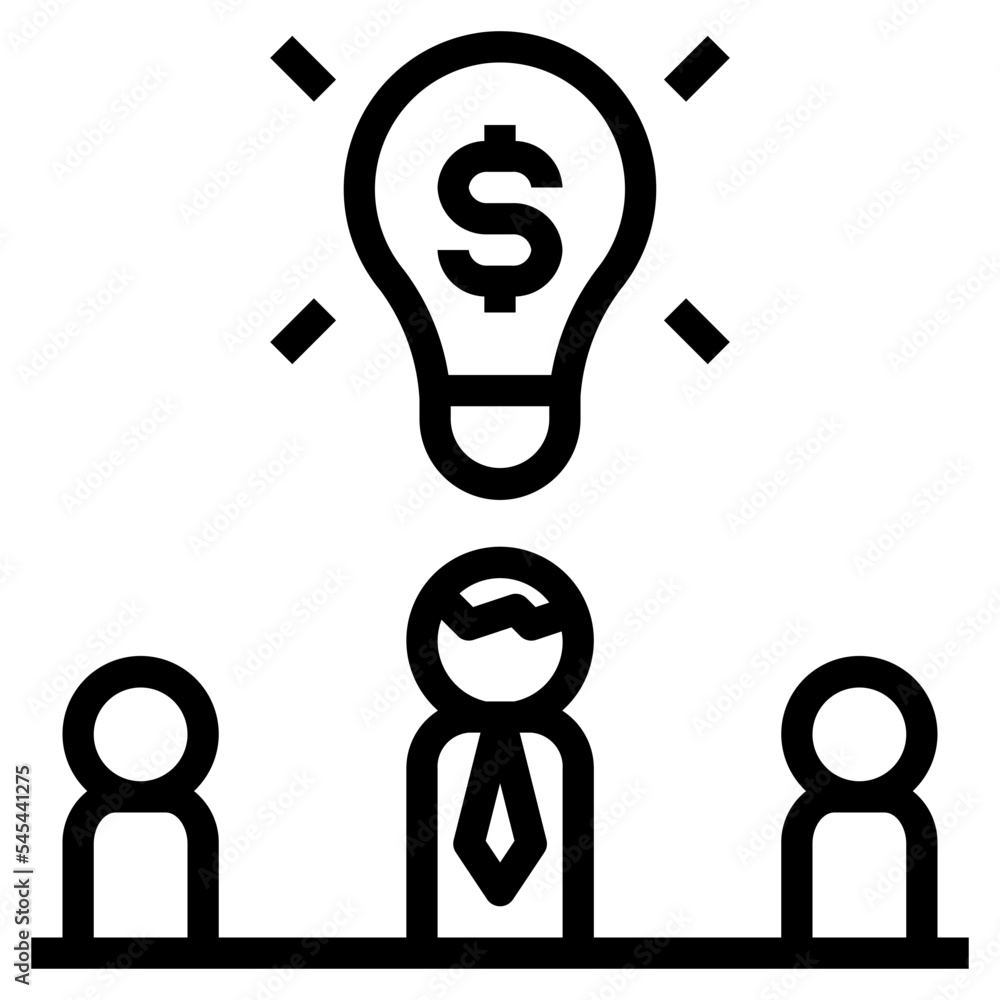 idea outline style icon idea outline style icon