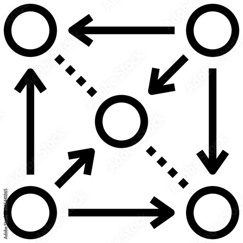 moba outline style icon