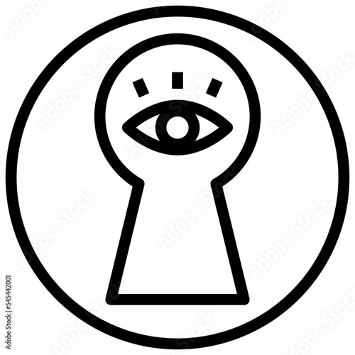 no outline style icon