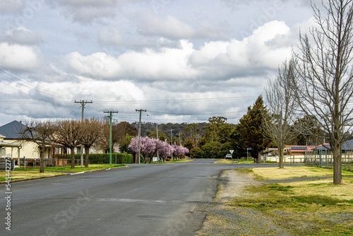 Wallpaper Mural Railway Street, Glen Innes, New South Wales, Australia on a clouded day Torontodigital.ca