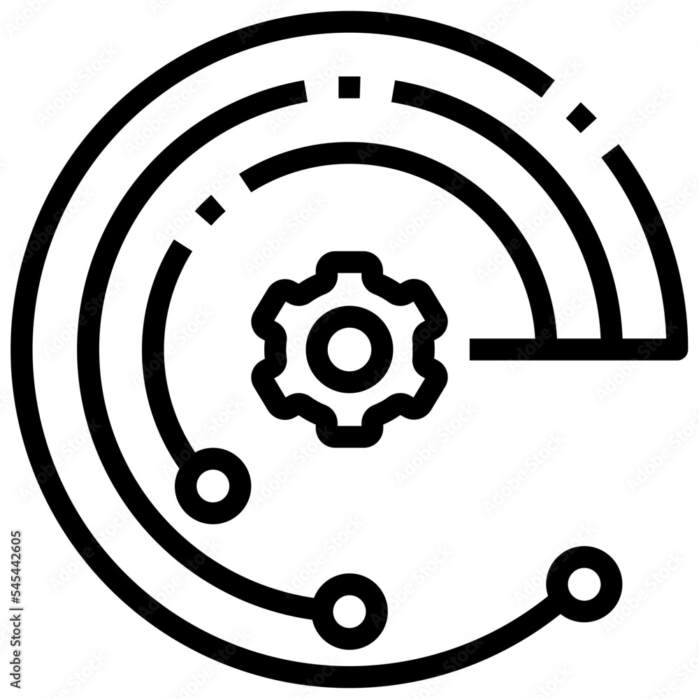 process outline style icon process outline style icon