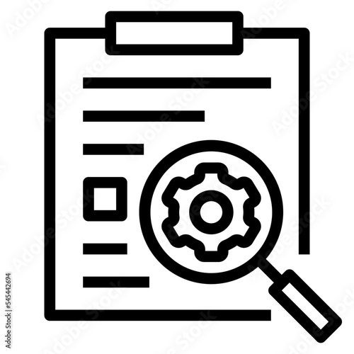 project outline style icon